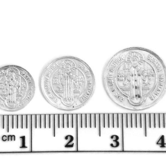 ST. Benedict Arras Medium .925 Sterling Silver - Picture 4 of 7